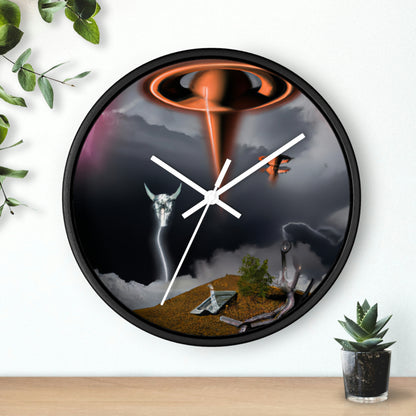 Invasion of the Storm Aliens - The Alien Wall Clock