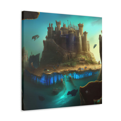 "The Hidden City Beneath the Sea" - The Alien Canva