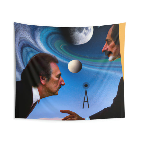 "A Chance Encounter Between Fateful Strangers" - The Alien Wall Tapestries