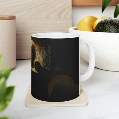 The Mysterious Subterranean Realm - The Alien Ceramic Mug 11 oz