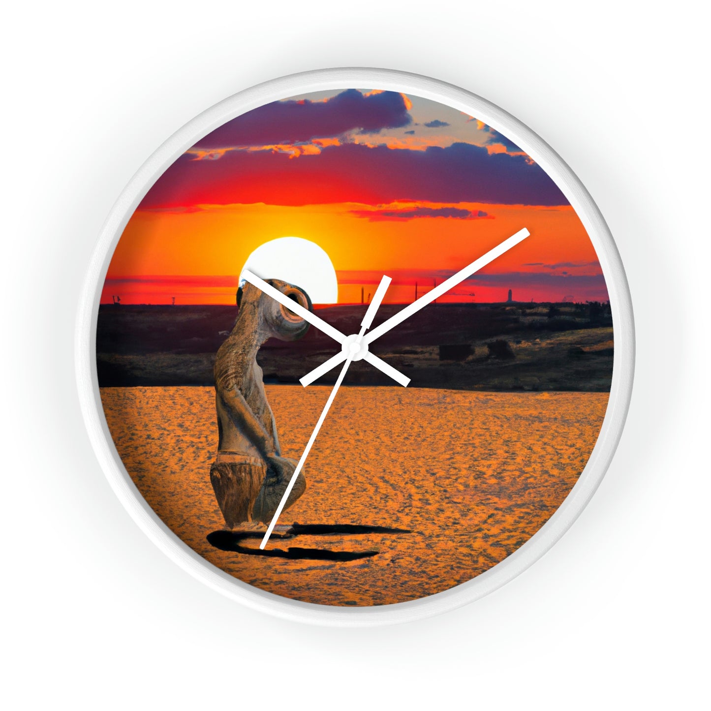 "Adiós al horizonte" - El reloj de pared alienígena