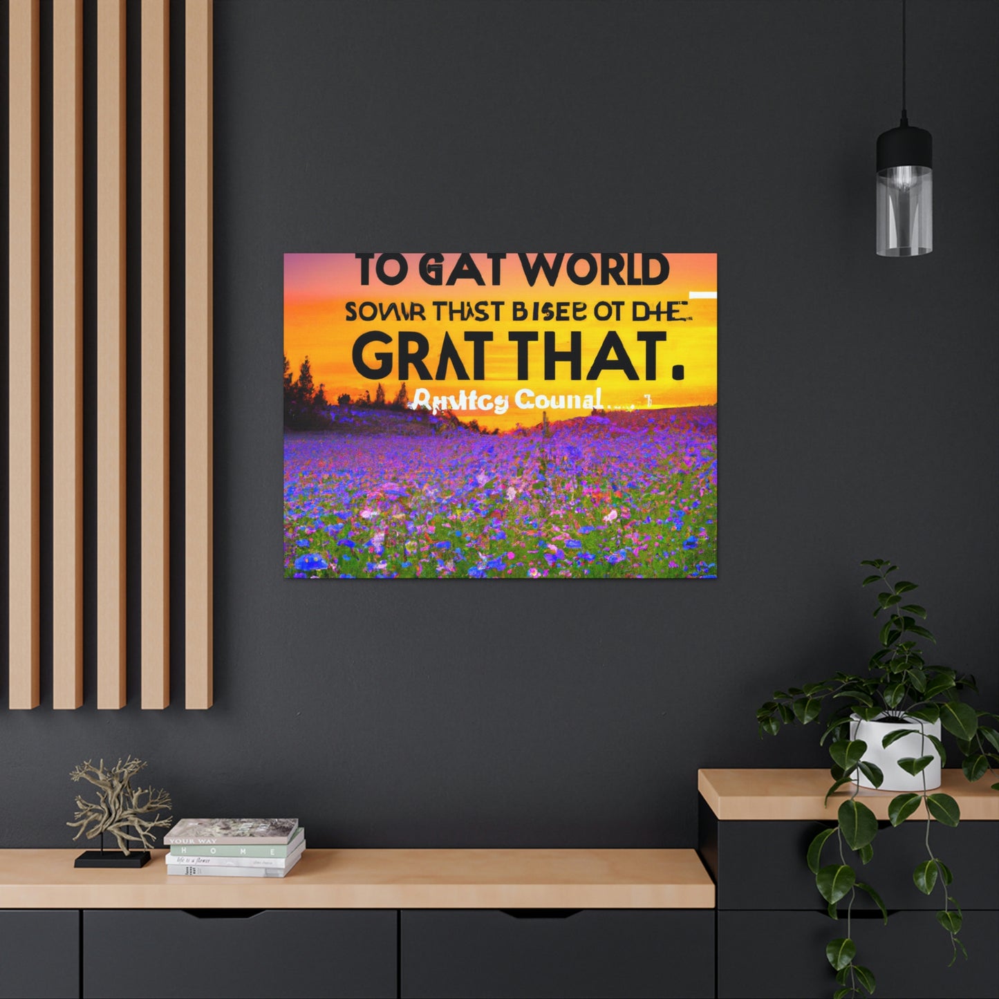 "Gratitude at Sunrise" - Canvas