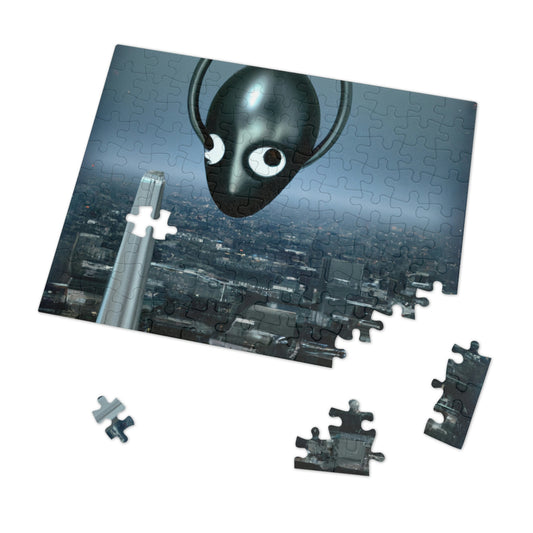 "A Distant Spark: An Alien's Search for Sanctuary in the City." - The Alien Jigsaw Puzzle