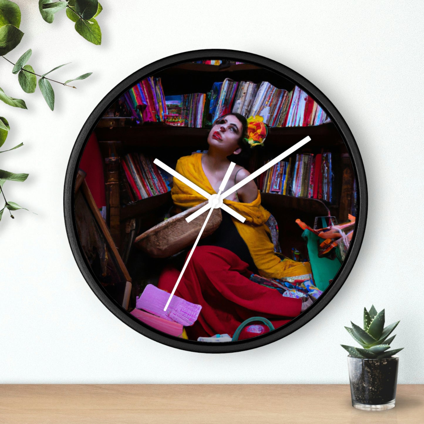 The Lost Library of the Magisters' Attic. - The Alien Wall Clock