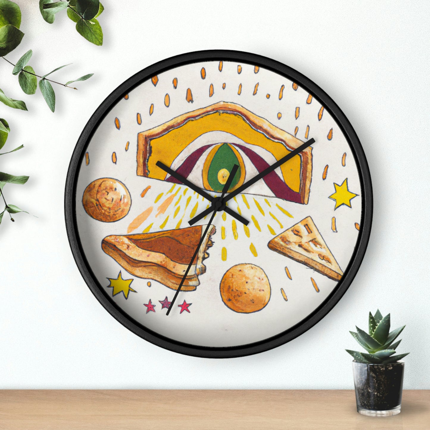 Secret Spellings: Secrets of a Magical Bakery - The Alien Wall Clock