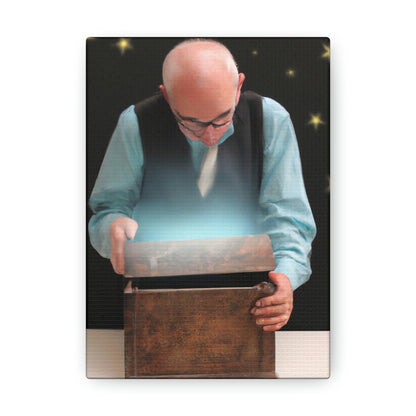 The Magic Box of the Elderly Man - The Alien Canva