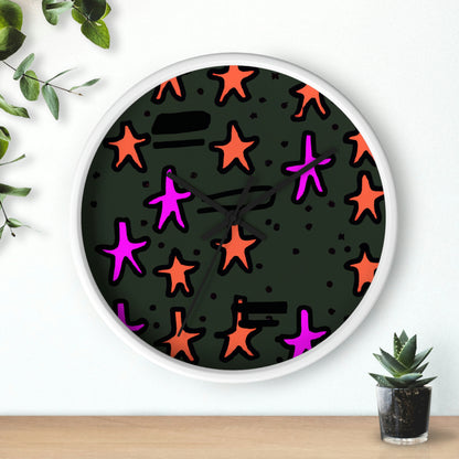 "Abandoned in the Glittering Night Sky" - The Alien Wall Clock