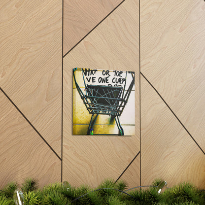 "The Shopping Cart of Hope" - The Alien Canva