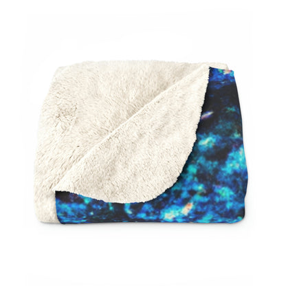 "A Voyage of Starlight". - The Alien Sherpa Fleece Blanket