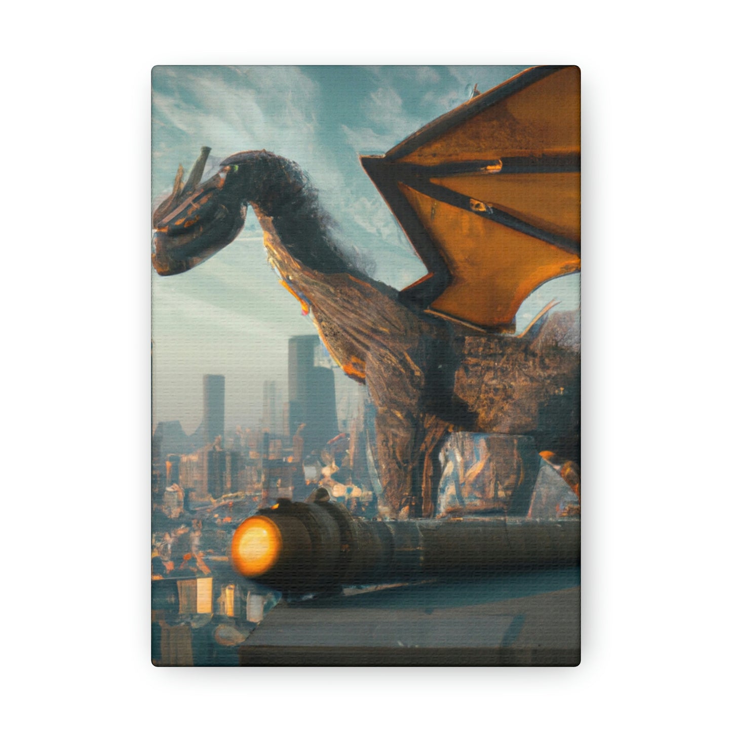 "The Urban Dragon Slayer" - The Alien Canva