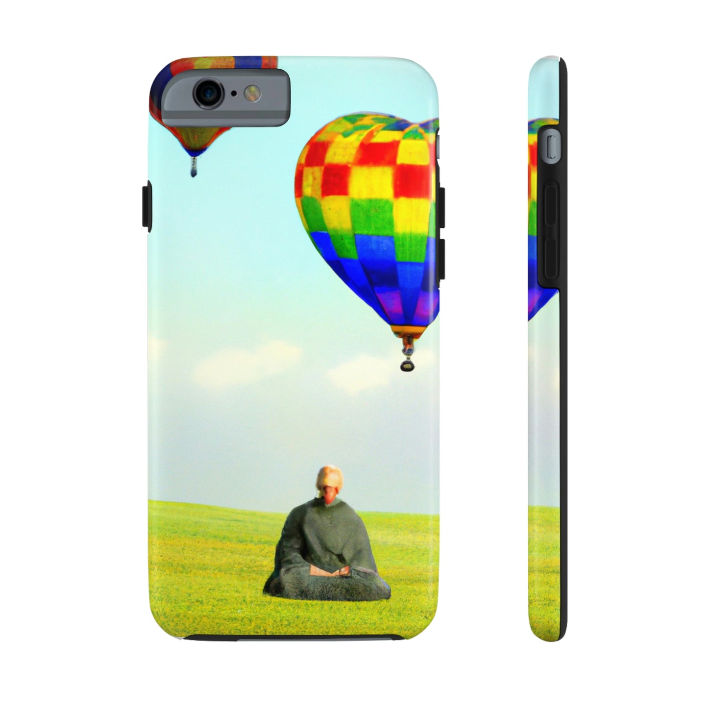 "Finding Stillness in the Sky" - The Alien Tough Phone Cases