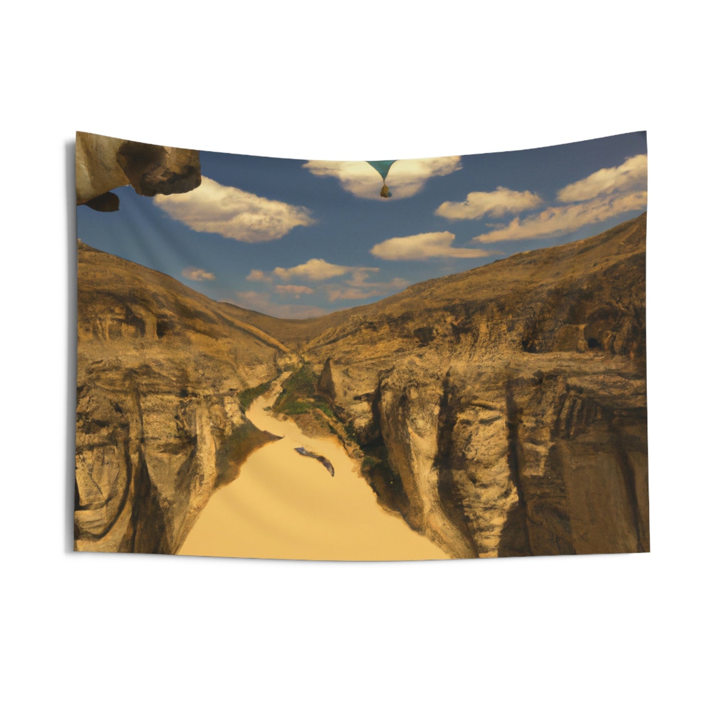 "Feline Flight Over the Grand Gulch" - The Alien Wall Tapestries