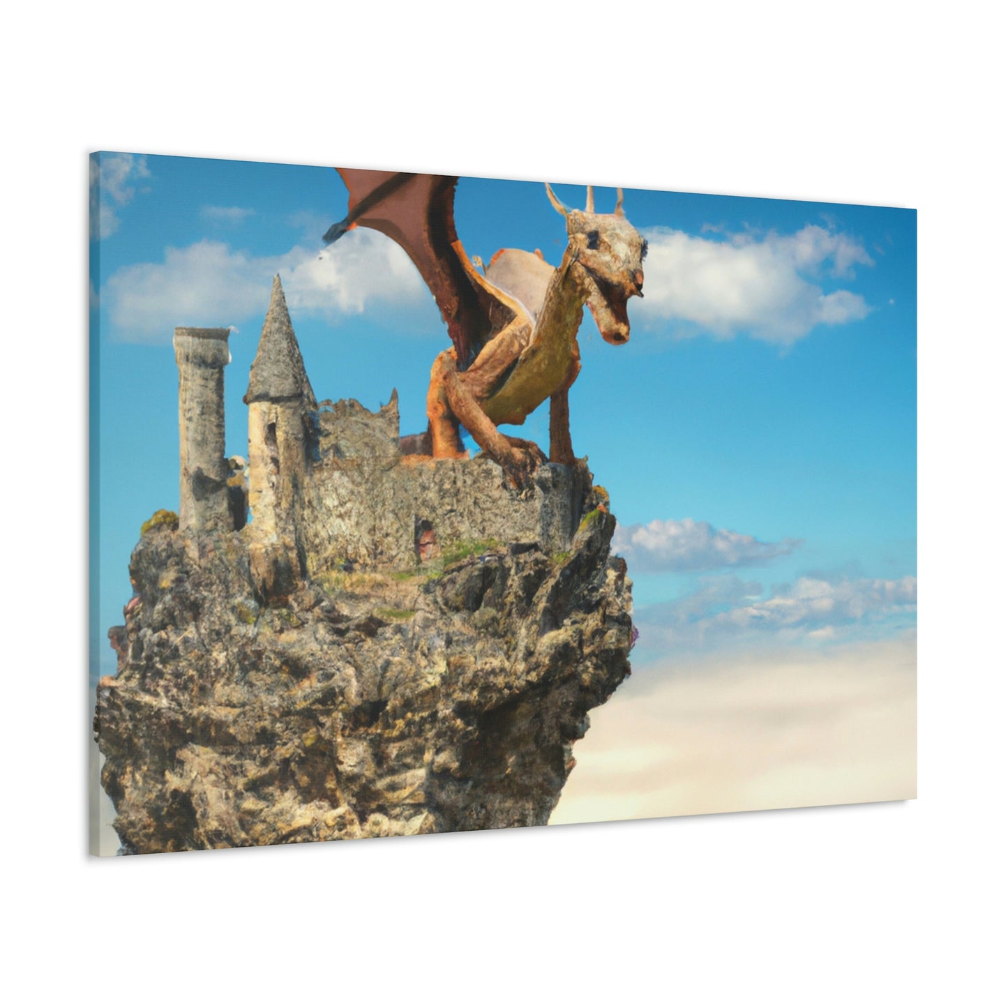 "Dragon Throne of ancients" - The Alien Canva