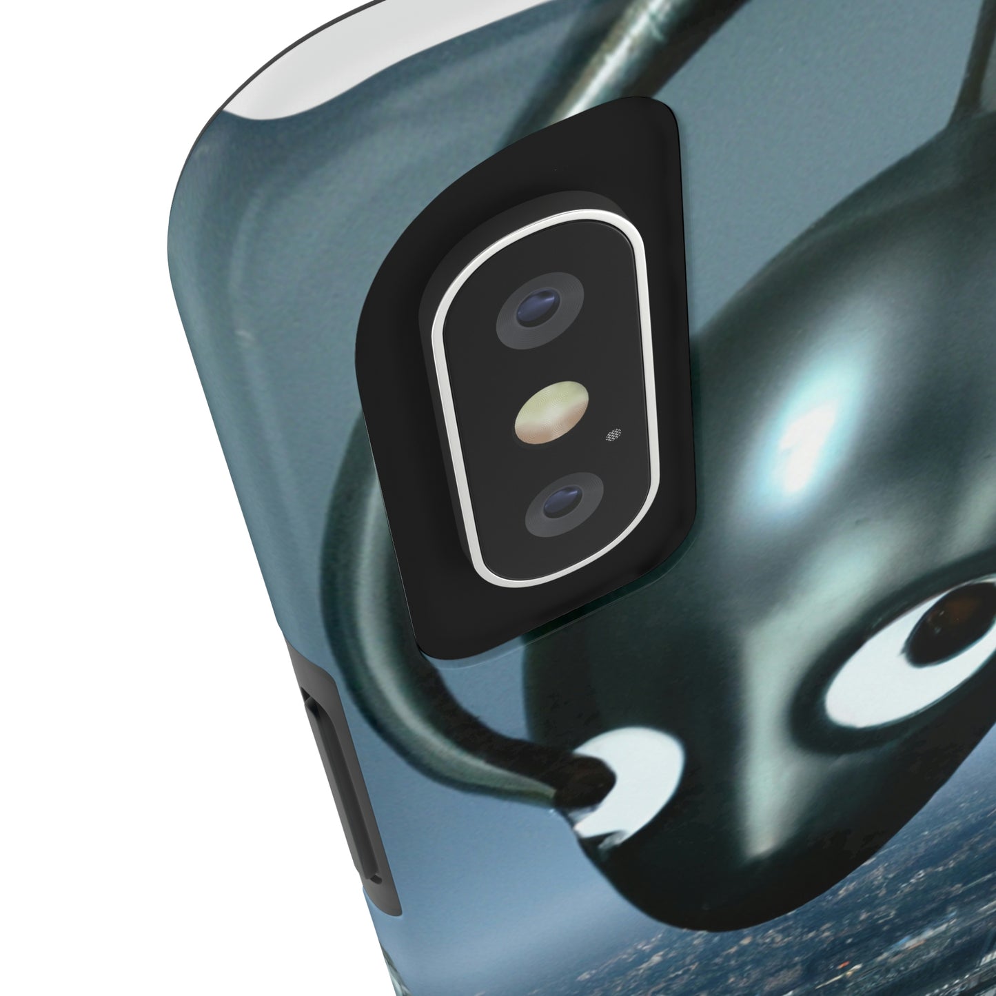 "A Distant Spark: An Alien's Search for Sanctuary in the City." - The Alien Tough Phone Cases