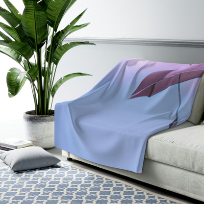 "Dream Umbrella" - The Alien Sherpa Fleece Blanket