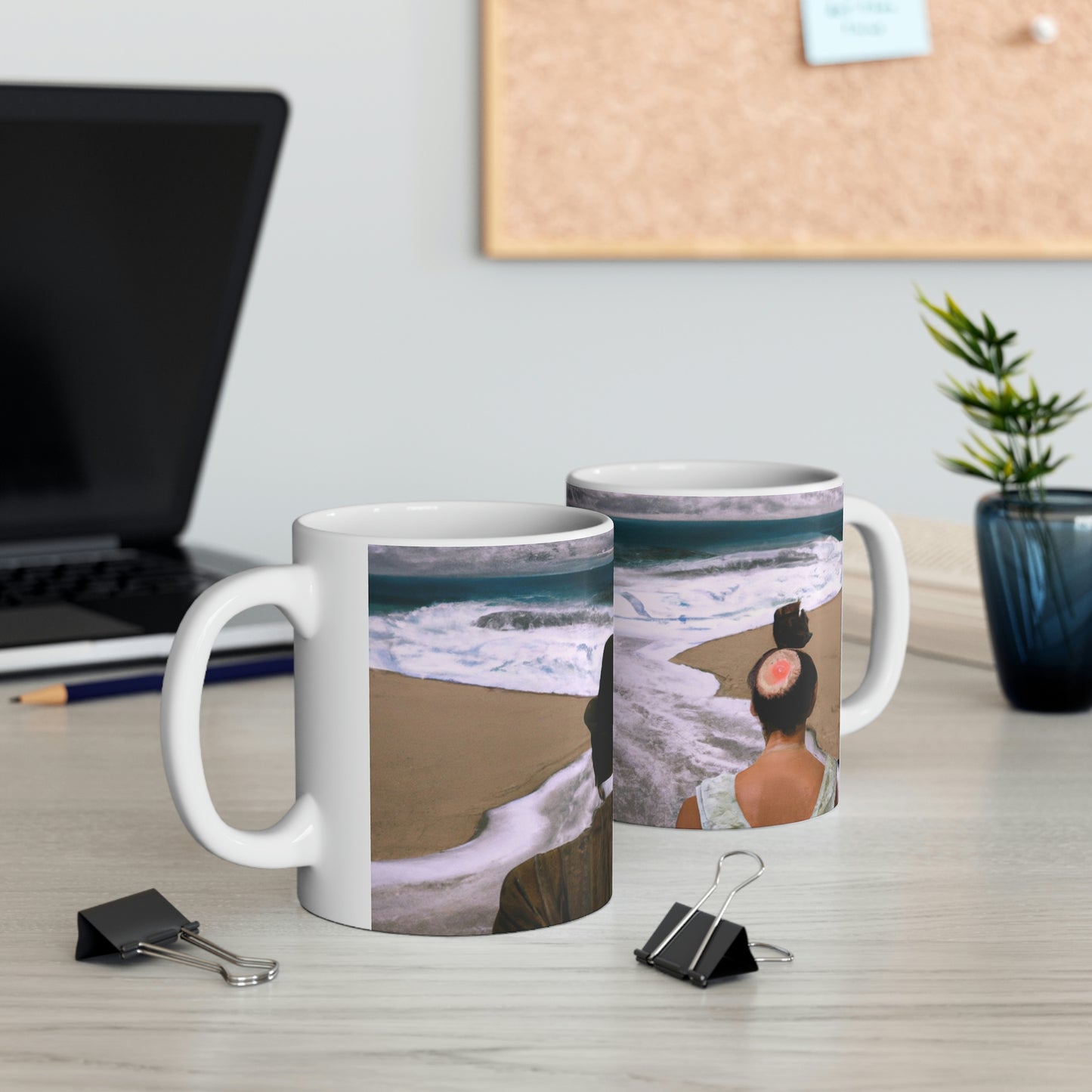 Sea-Swept Romance - The Alien Ceramic Mug 11 oz