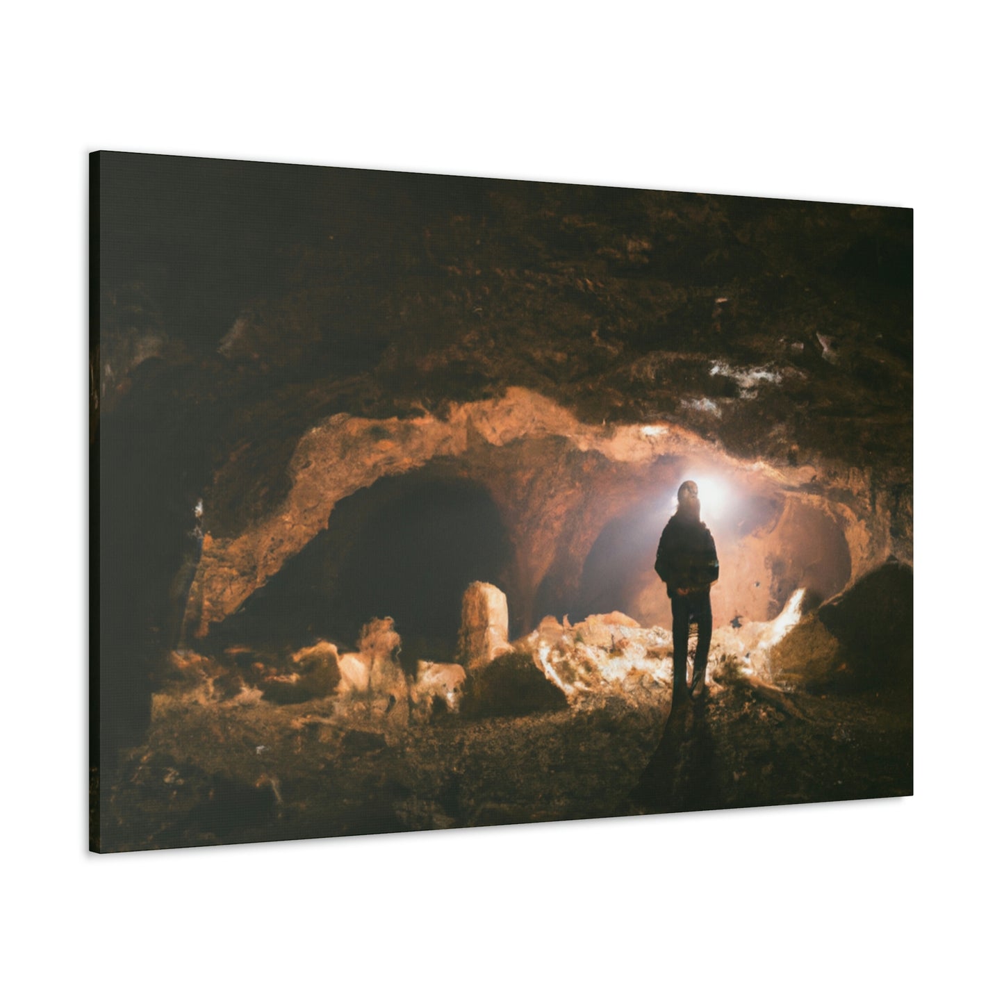 "A Journey into the Unknown: Exploring a Mysterious Underground Cave" - The Alien Canva