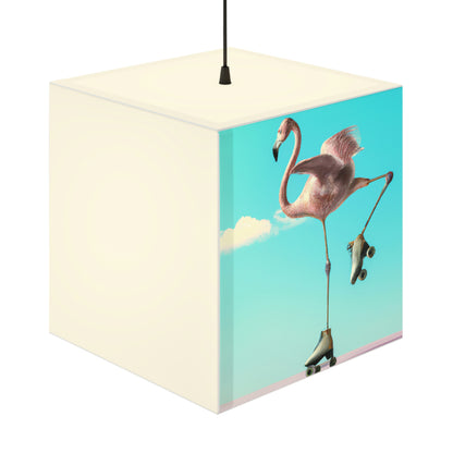 "Flamingo Skates!" - The Alien Light Cube Lamp