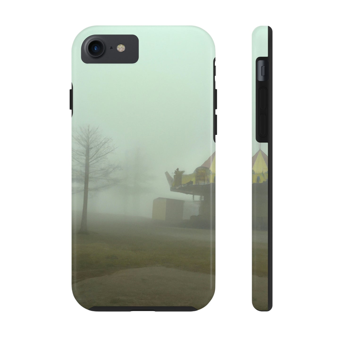 "Sueños brumosos de un carnaval abandonado" - The Alien Tough Phone Cases