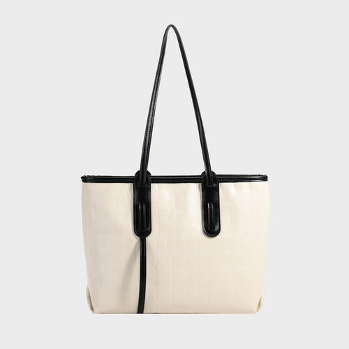 Bolso tote de cuero PU