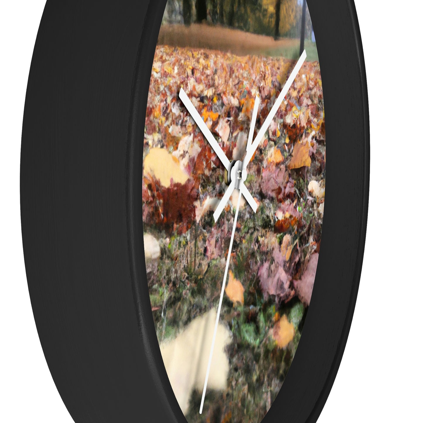 "Autumn's Forgotten Mystery" - The Alien Wall Clock