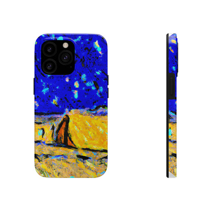 "Enchanted Sands of the Night Sky" - The Alien Tough Phone Cases