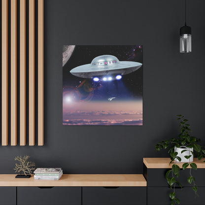 "Invasion of the Cosmic Skies" - The Alien Canva