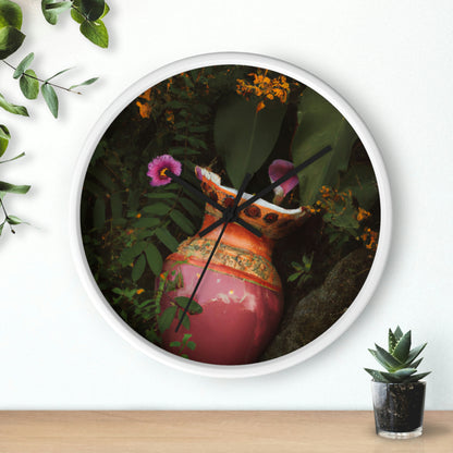 "A Garden in Ruins" - The Alien Wall Clock