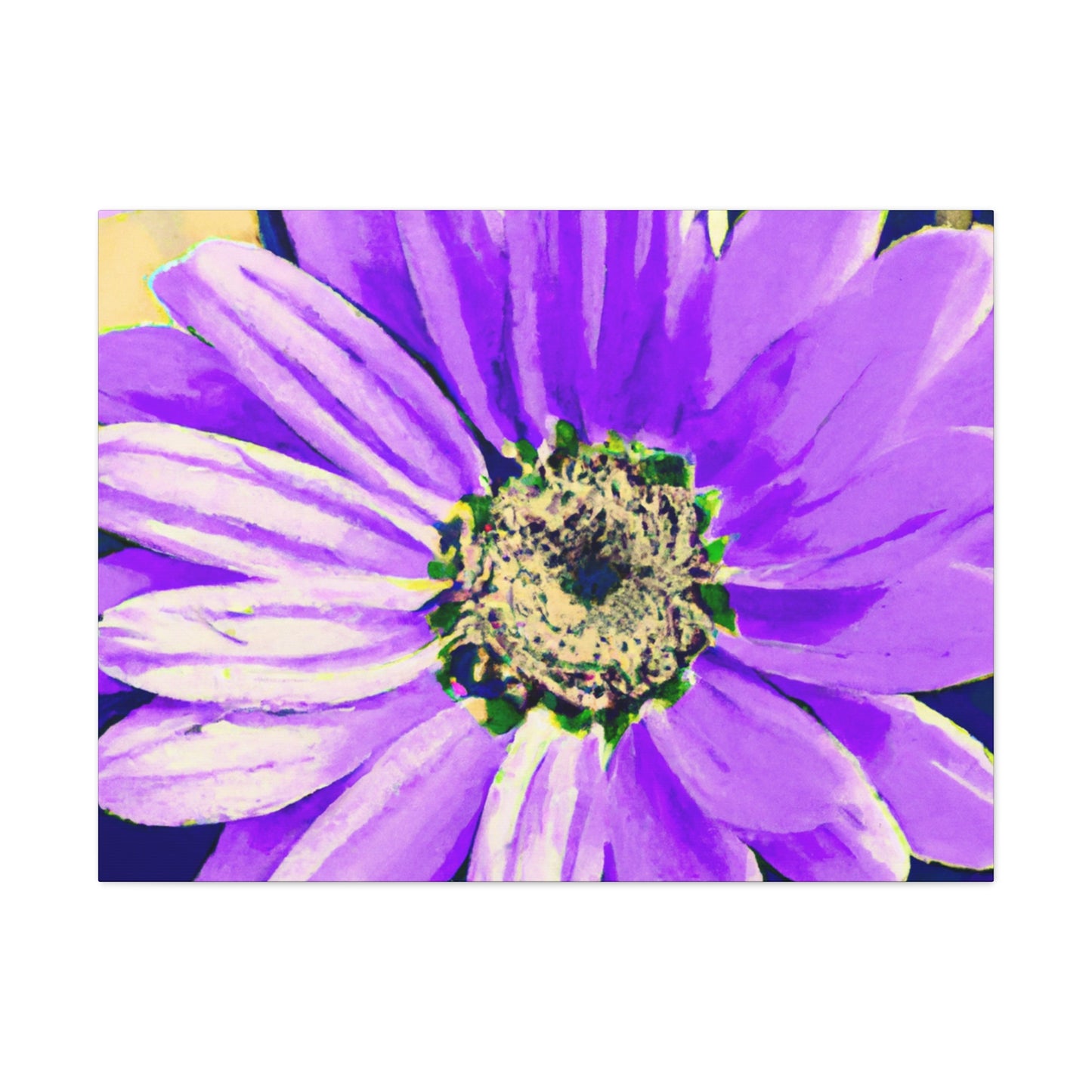 Purple Petals Popping: Create an Eye-Catching Daisy-Rose Fusion - The Alien Canva