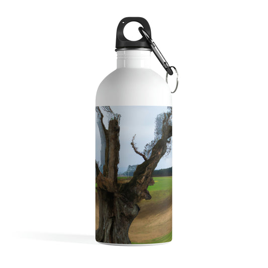 "A Shadow in the Meadow: The Last Standing Tree" - The Alien Stainless Steel Water Bottle