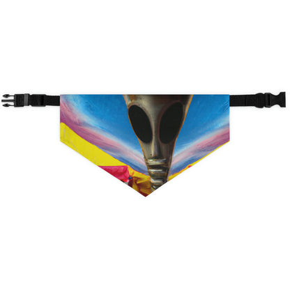 "Fair Invaders: A Cosmic Crash Course" - Das Alien Pet Bandana Halsband