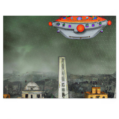 "Conundrum in the Ruins" - The Alien Jigsaw Puzzle