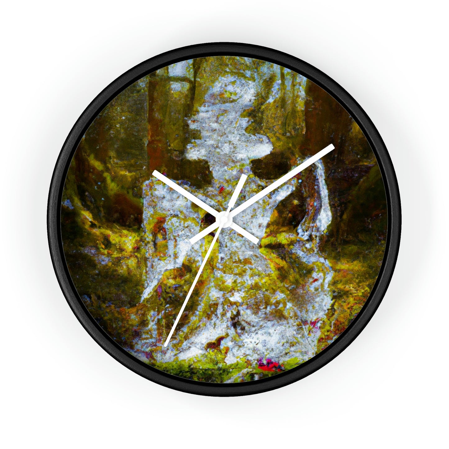 "Frozen Mystery in the Woods" - Die Alien-Wanduhr