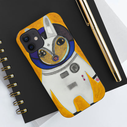 "Hopping to the Moon: Die weltraumgebundenen Abenteuer eines schelmischen Kaninchens". - Die Alien Tough Phone Cases