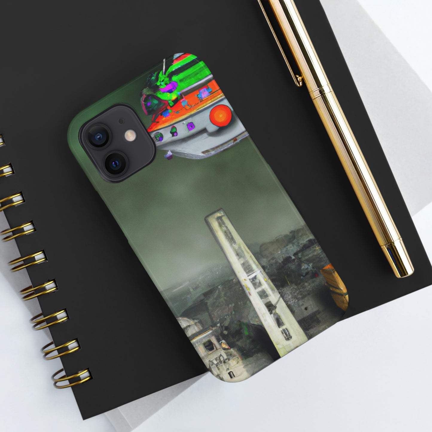 "Conundrum in the Ruins" - The Alien Tough Phone Cases