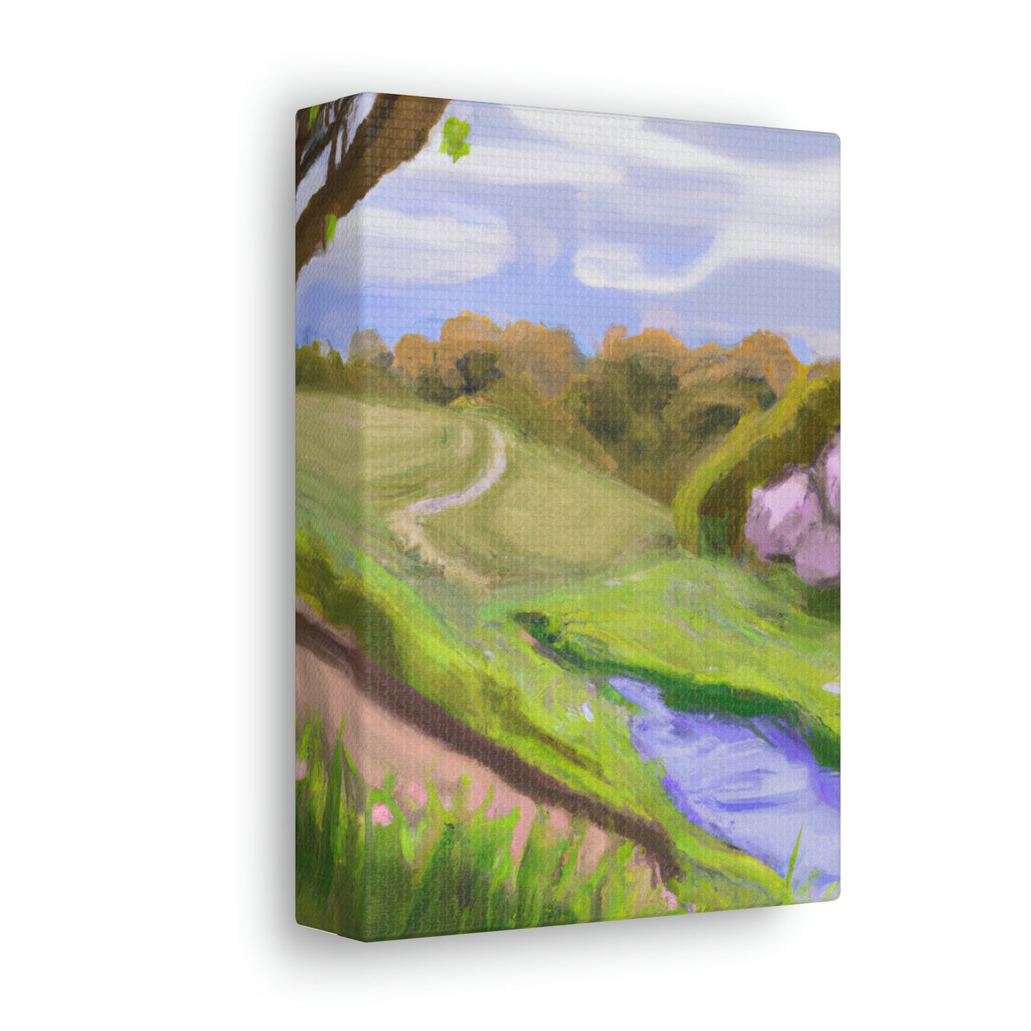 "Alive and Thriving: A Nature Painting" - Canvas