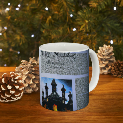 "The Family Curse: A Magical Journey of Discovery" - Taza de cerámica The Alien 11 oz