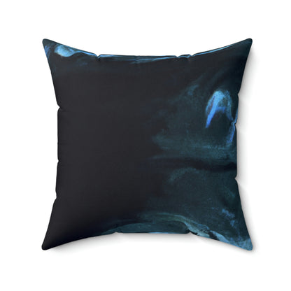 "Escape from the Icy Depths" - The Alien Square Pillow