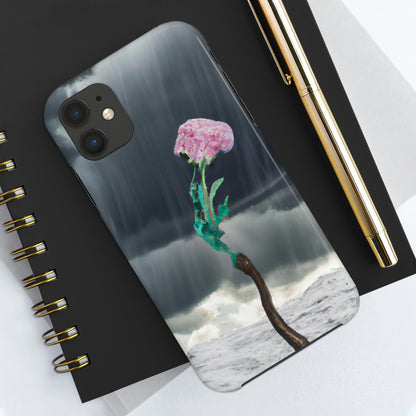 "Aight Against the Storm: The Story of a Lonely Flower" - The Alien Tough Phone Cases