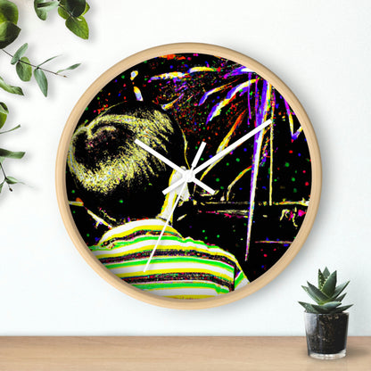 "A Nighttime Spectacle of Wonder" - The Alien Wall Clock