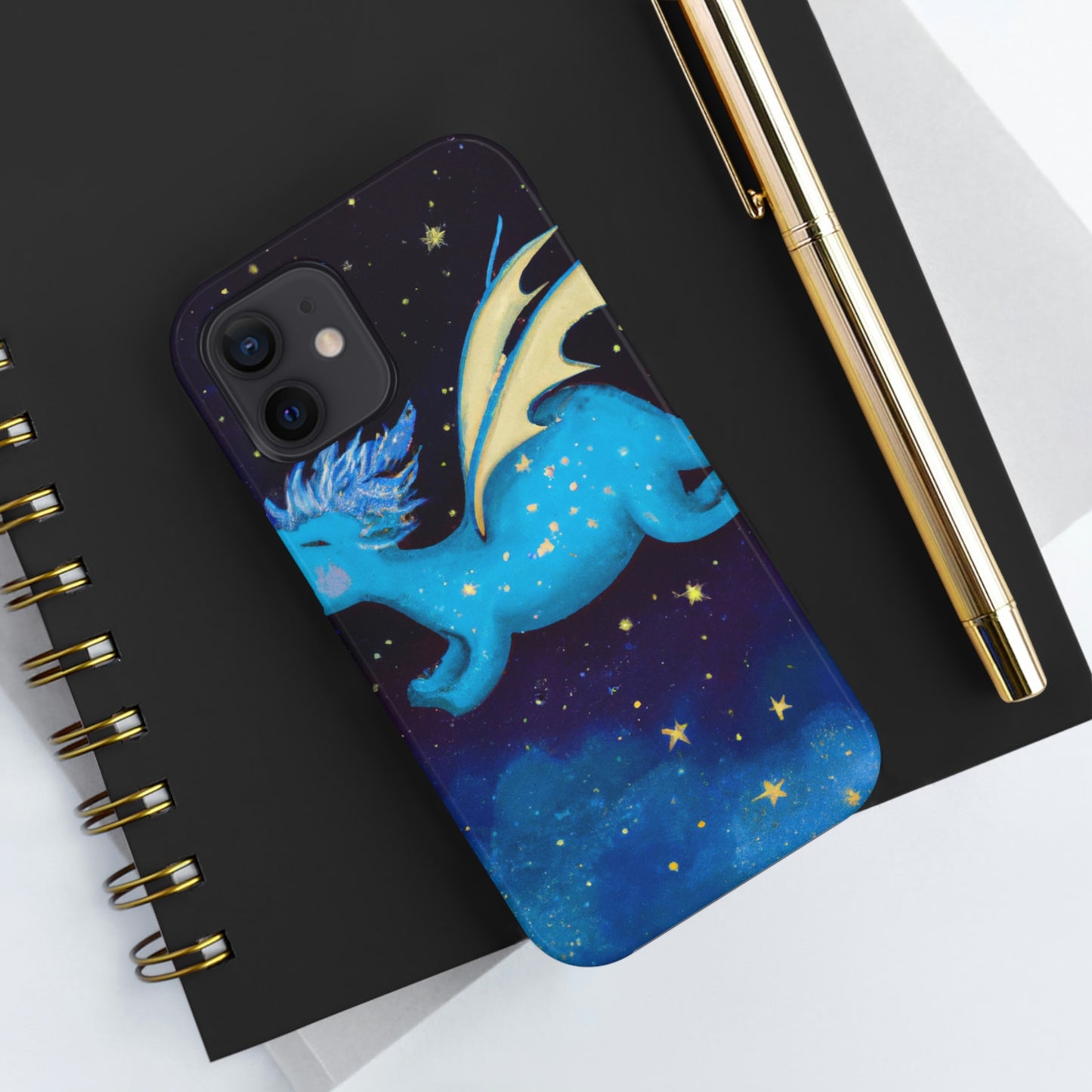 "Drifting Among the Stars: Die Geschichte eines Drachenbabys" - Die Alien Tough Phone Cases