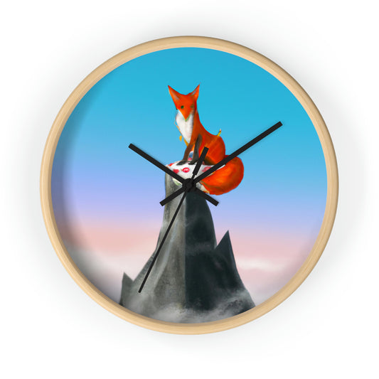 The Fox That Peaketh on the Mountain - The Alien Wall Clock