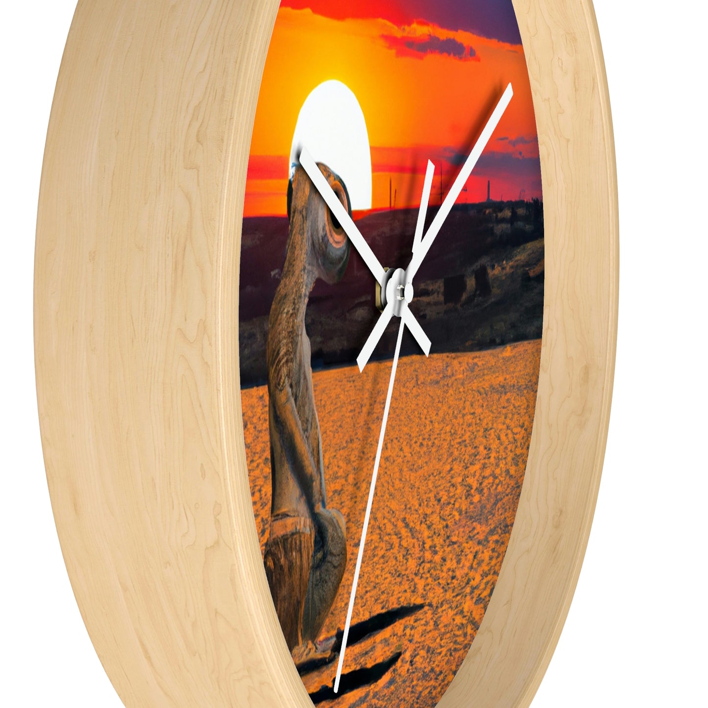 "Adiós al horizonte" - El reloj de pared alienígena