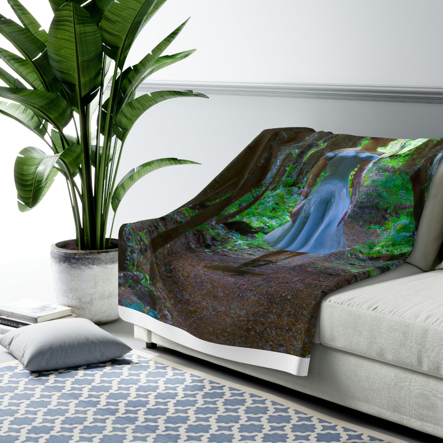 Tales from the Enchanted Forest - The Alien Sherpa Fleece Blanket