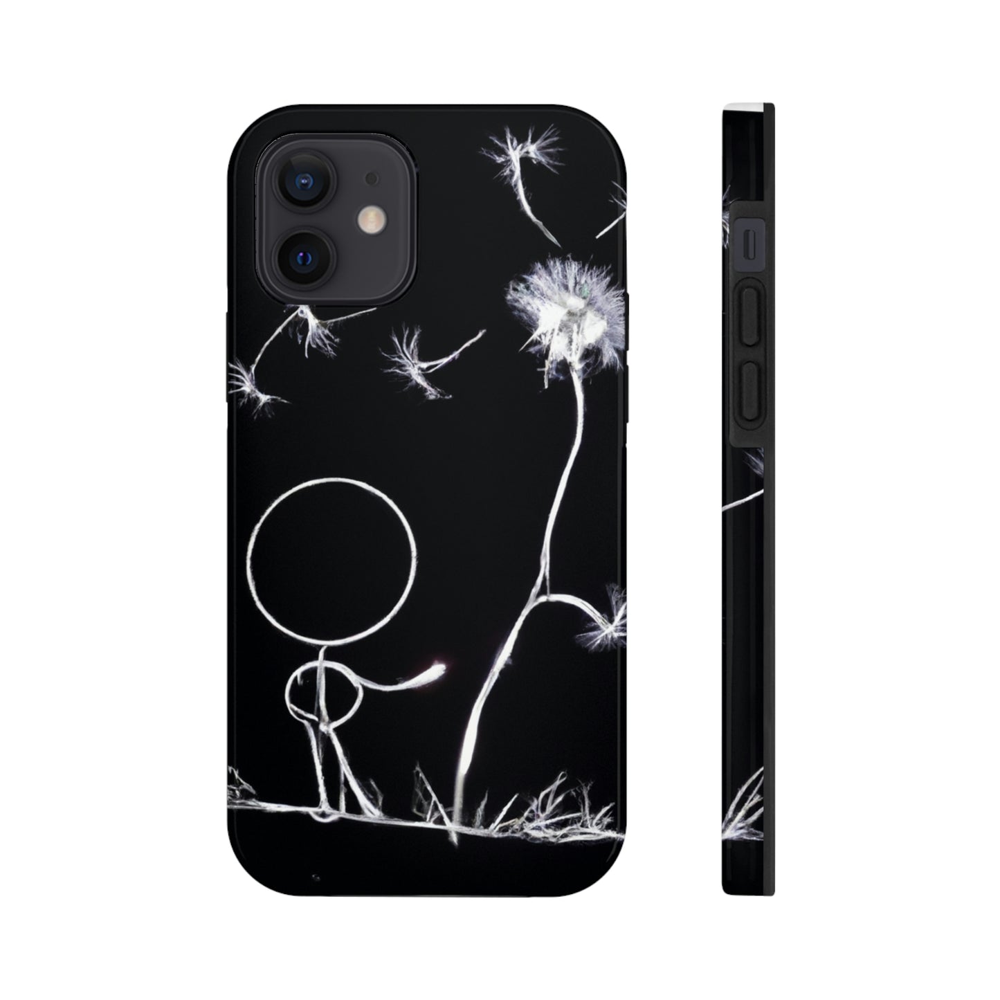 „A Dandelion Flicker in the Midnight Breeze“ – The Alien Tough Phone Cases