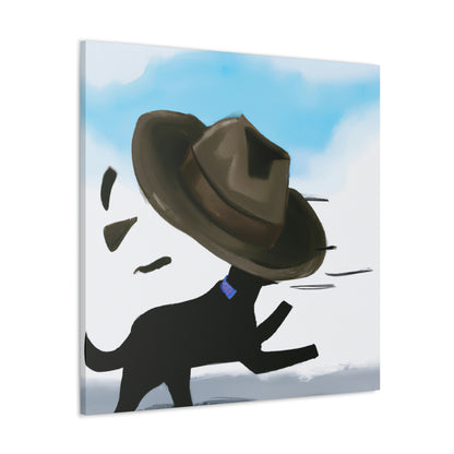 "The Hat Hunter" - Die Alien-Canva