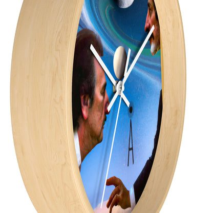 "A Chance Encounter Between Fateful Strangers" - The Alien Wall Clock