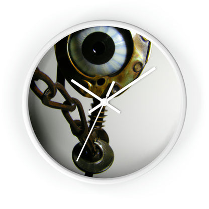 "Eye for an Eye: A Mechanical Vengeance" - The Alien Wall Clock