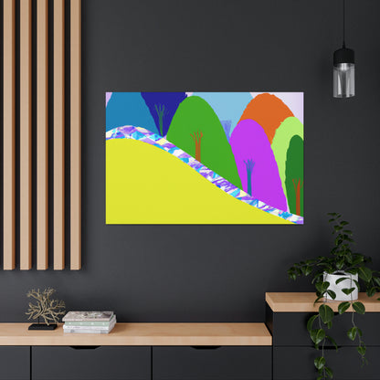 Mountain Optimism Artist - Canvas