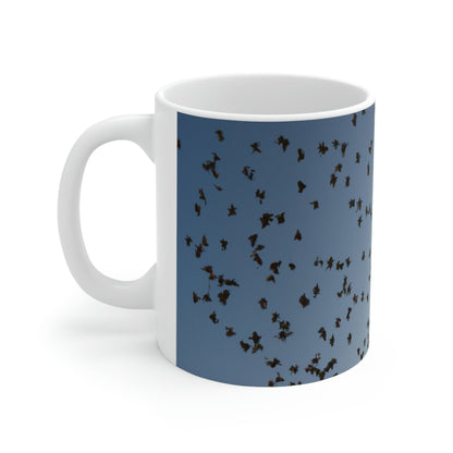 "The Heart in the Sky" - The Alien Ceramic Mug 11 oz